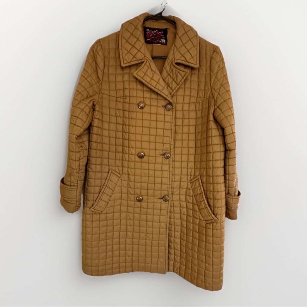 White Bear of St. Paul - Vintage 60s Quilted Padded Jacket Coat Trench